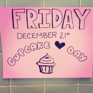 Spreading the love through cupcakes