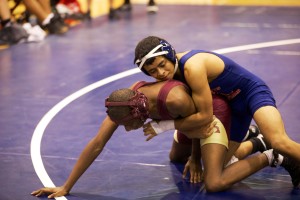 Senior Lester Hernandez reached his 100th career win this season.