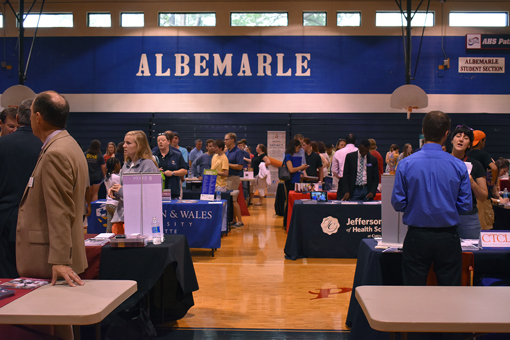 Counseling Department Hosts College Fair for Seniors