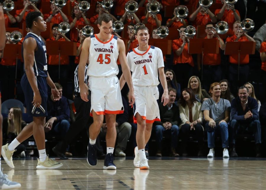 Katstra and Kersey hit the hardwood in the teams second game of the season against George Washington on Nov. 11. 