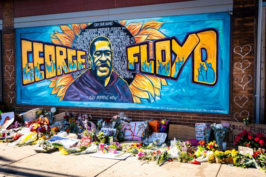 Graffiti+mural+honoring+George+Floyd