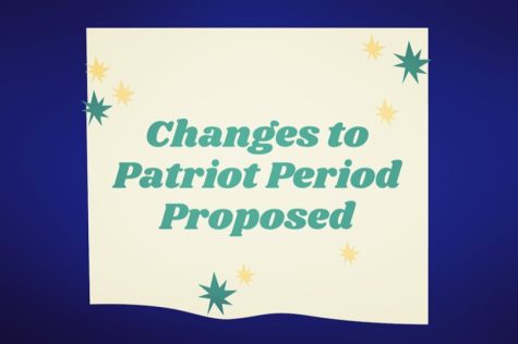 Changes To Patriot Period Proposed
