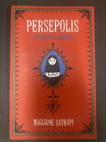 Cover of Persepolis by Marjane Satrapi. 