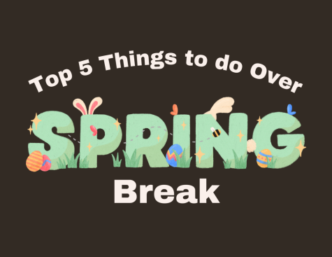 Top 5 Things to do Over Spring Break