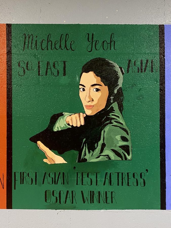 Chinese-Malaysian film star Michelle Yeoh represents Southeast Asia. Yeoh is the first Asian-identifying recipient of an Academy Award for Best Actress, which she won for Everything Everywhere All At Once.