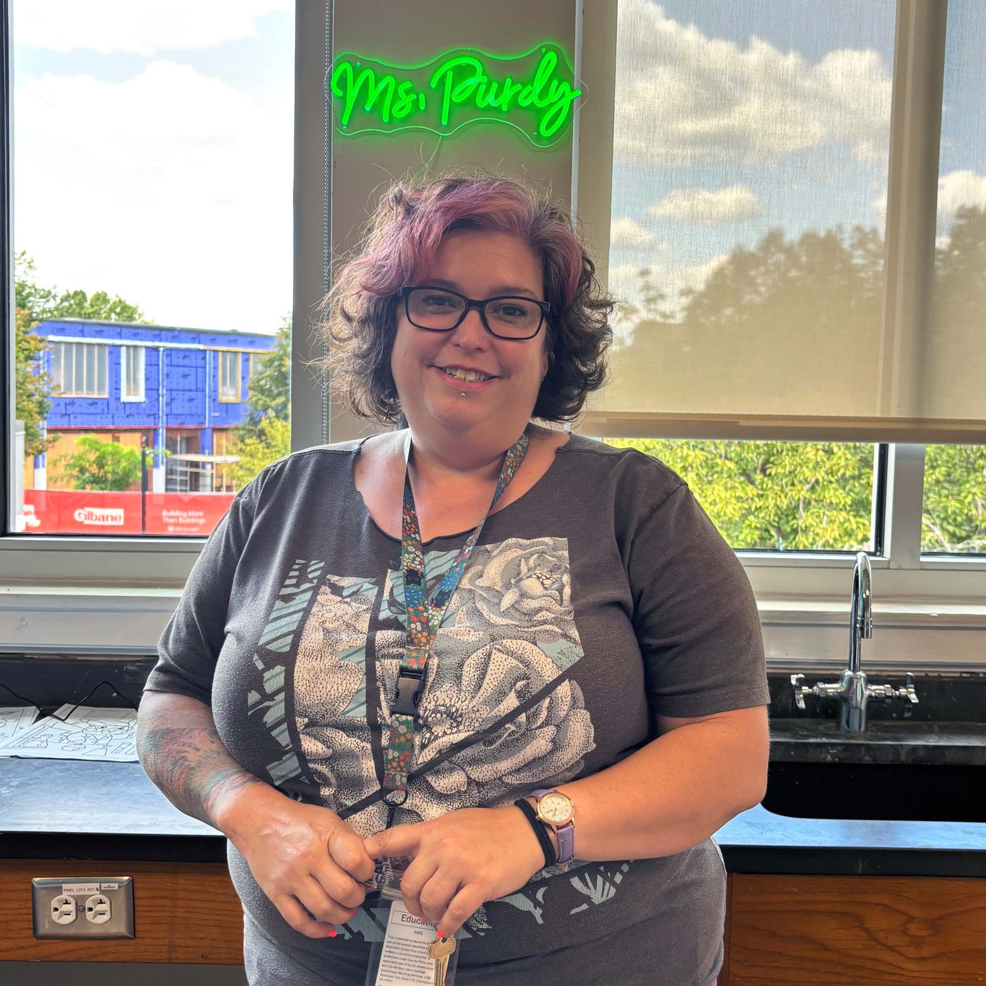 Science Teacher Julia Purdy