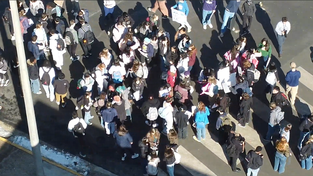 The AHS Walkout in Pictures