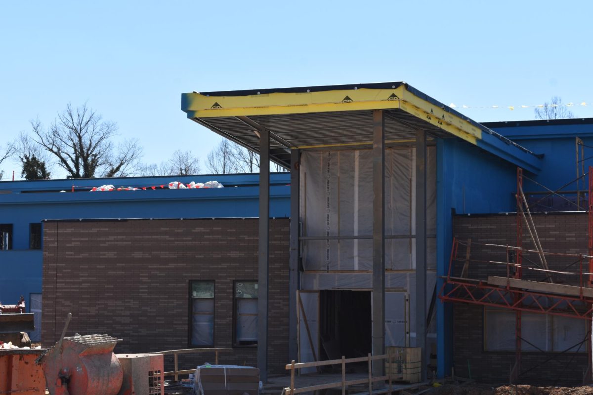 Construction continues on the new ACE Academy at Lambs Lane.